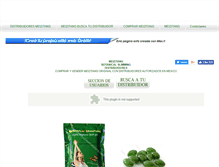 Tablet Screenshot of distribuidoresmeizitang.net